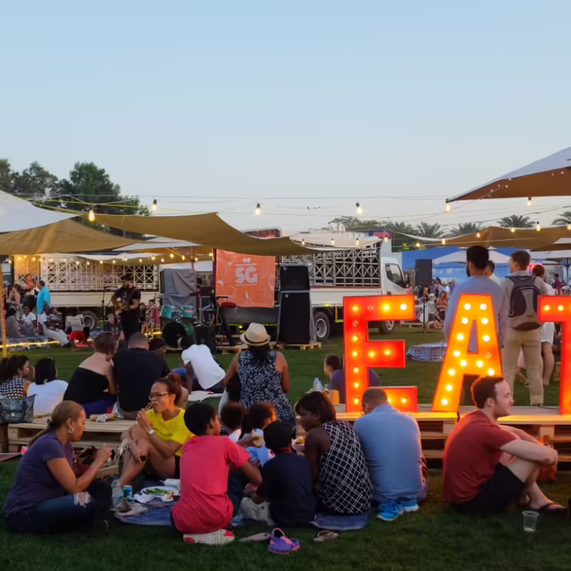 Food truck party in Dubai UAE